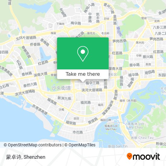 蒙卓诗 map