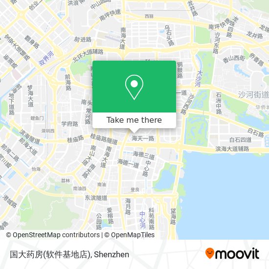国大药房(软件基地店) map