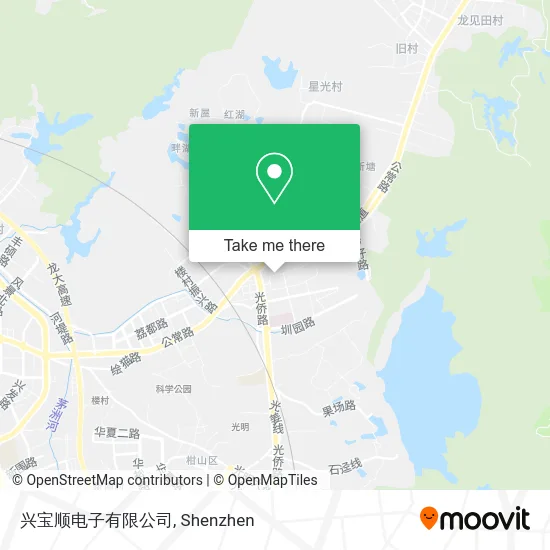 兴宝顺电子有限公司 map