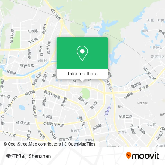 秦江印刷 map