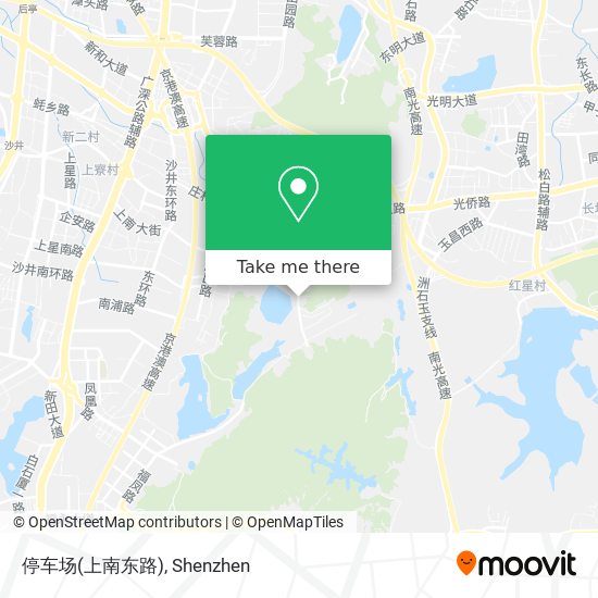 停车场(上南东路) map