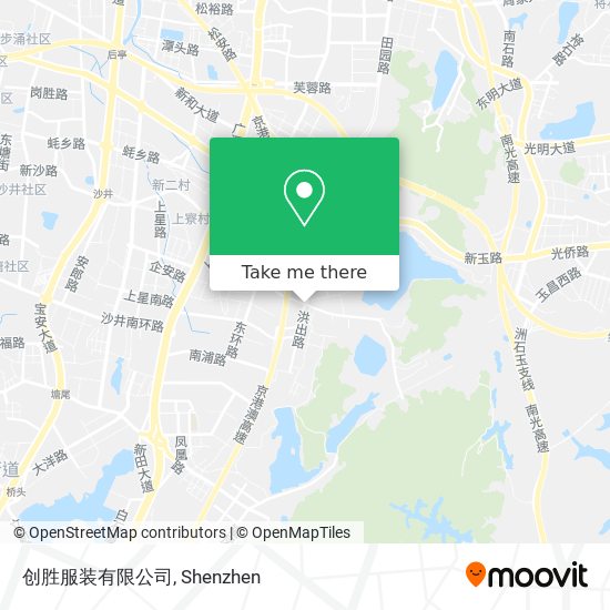 创胜服装有限公司 map