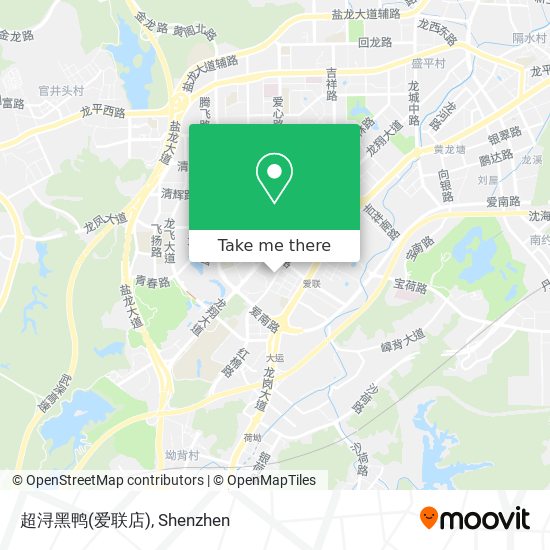 超浔黑鸭(爱联店) map