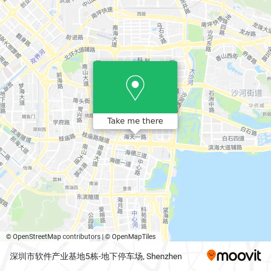 深圳市软件产业基地5栋-地下停车场 map