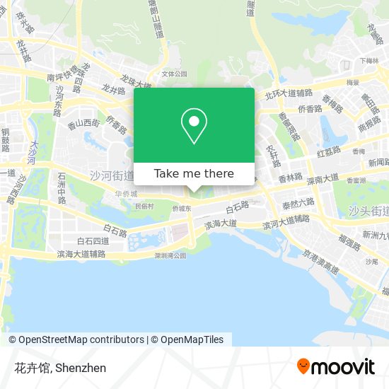 花卉馆 map