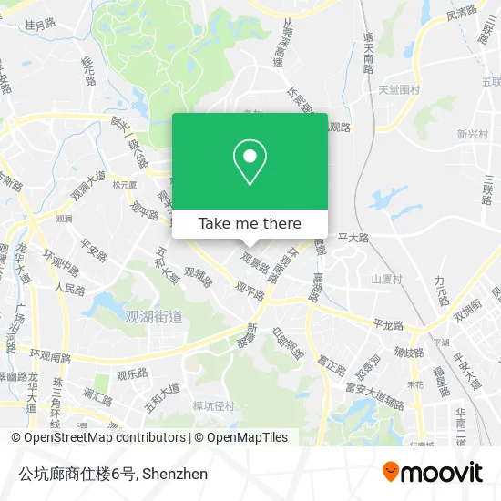 公坑廊商住楼6号 map