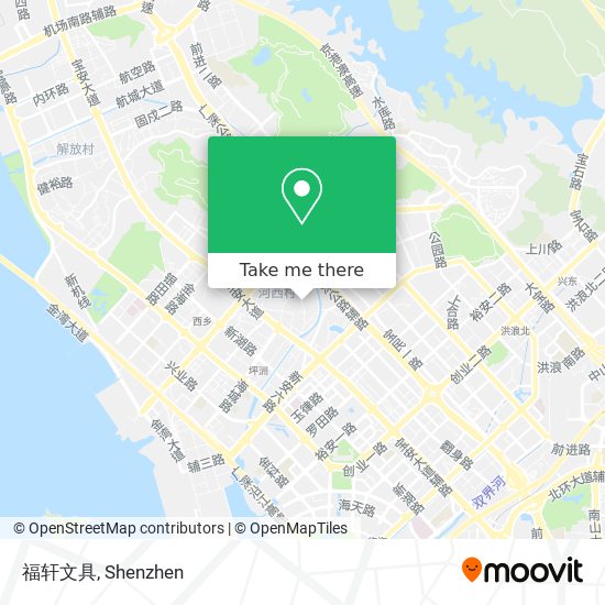 福轩文具 map
