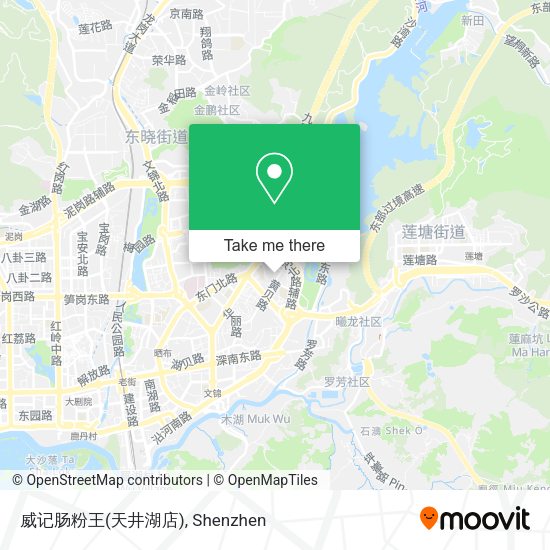 威记肠粉王(天井湖店) map