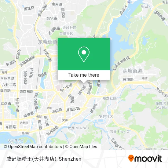 威记肠粉王(天井湖店) map