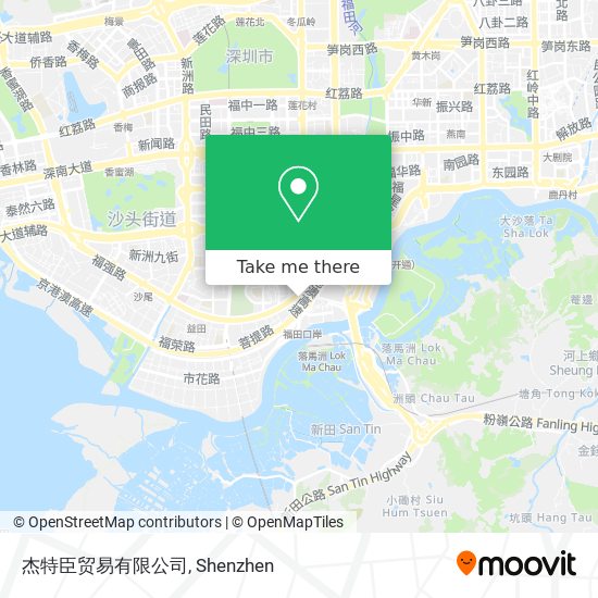 杰特臣贸易有限公司 map