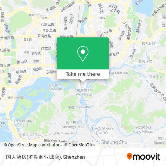 国大药房(罗湖商业城店) map