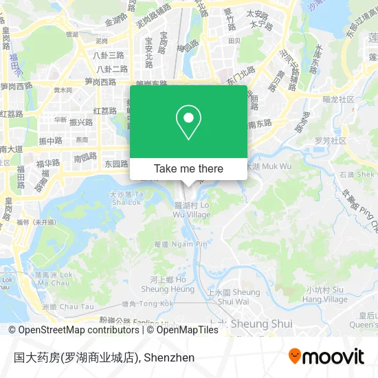 国大药房(罗湖商业城店) map