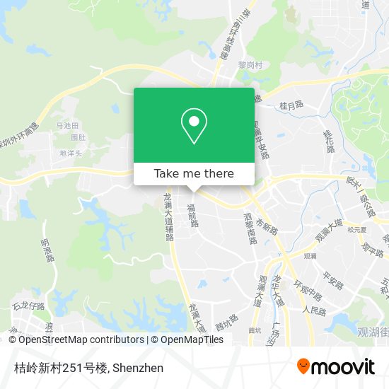 桔岭新村251号楼 map