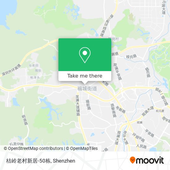 桔岭老村新居-50栋 map