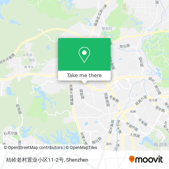 桔岭老村置业小区11-2号 map