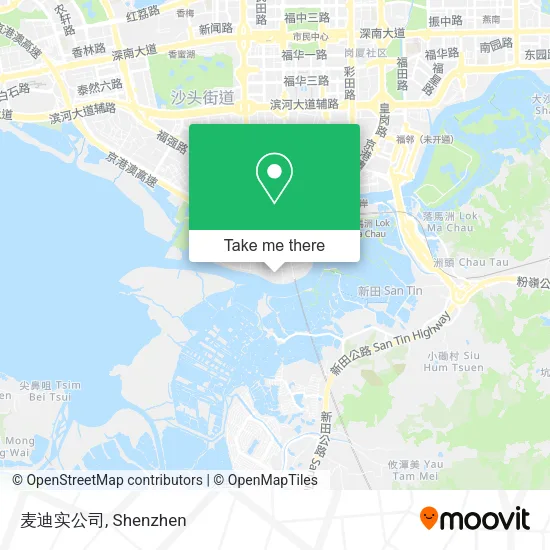 麦迪实公司 map