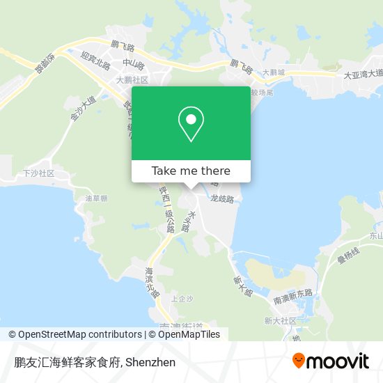 鹏友汇海鲜客家食府 map