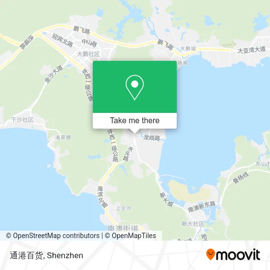 通港百货 map
