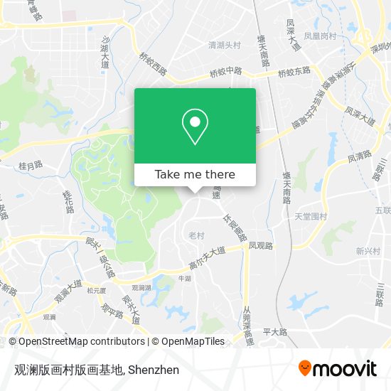 观澜版画村版画基地 map