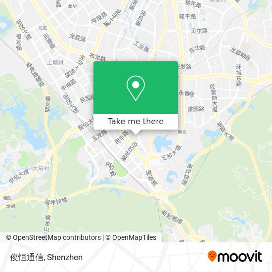 俊恒通信 map