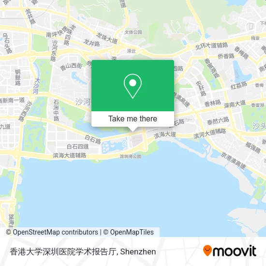 香港大学深圳医院学术报告厅 map