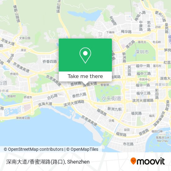深南大道/香蜜湖路(路口) map
