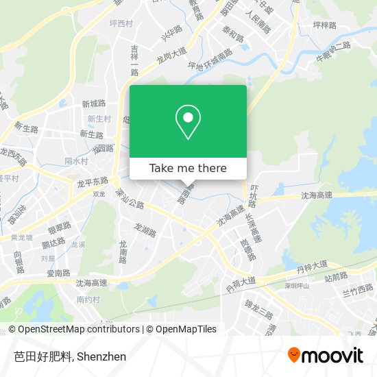 芭田好肥料 map