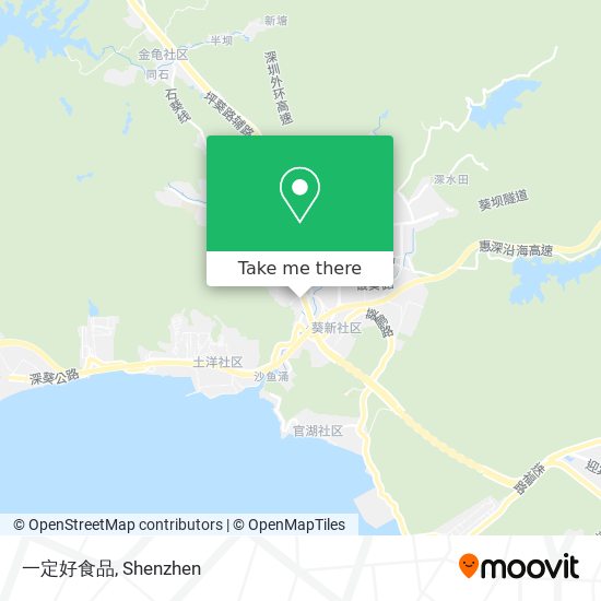 一定好食品 map