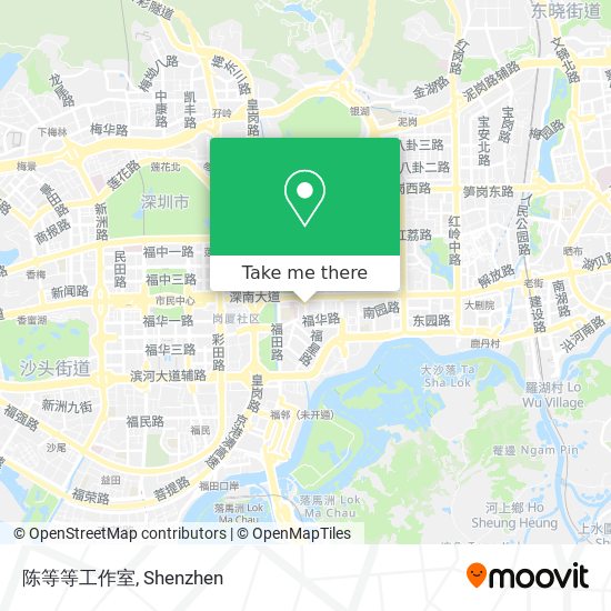 陈等等工作室 map