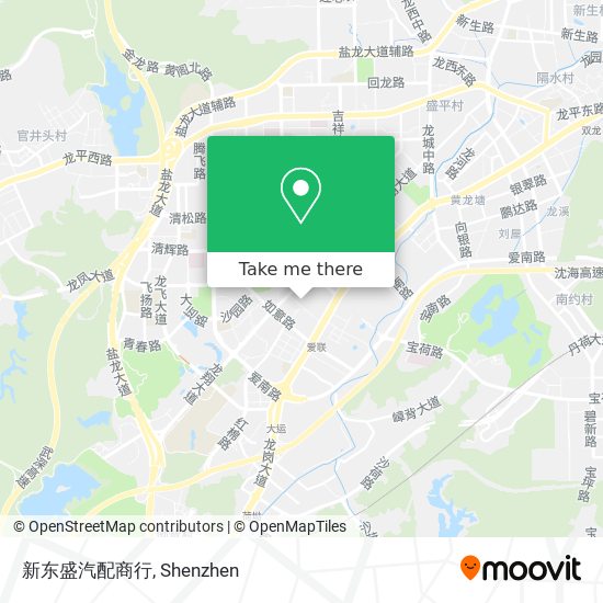 新东盛汽配商行 map
