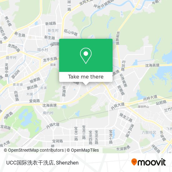 UCC国际洗衣干洗店 map
