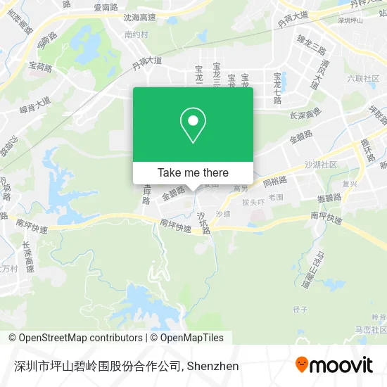 深圳市坪山碧岭围股份合作公司 map