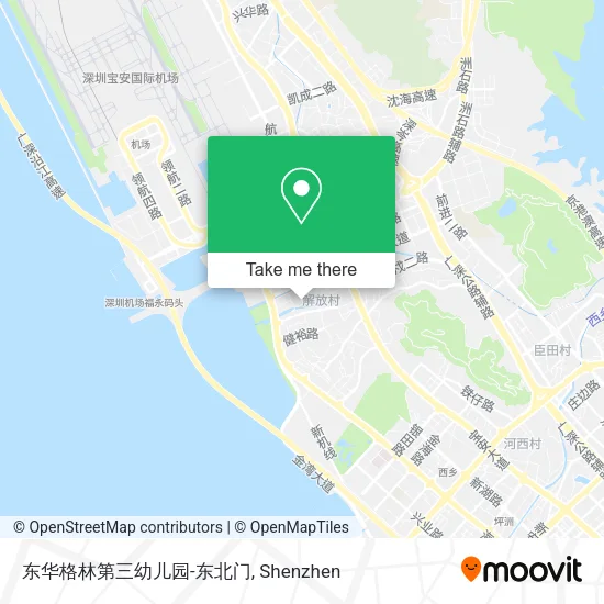 东华格林第三幼儿园-东北门 map