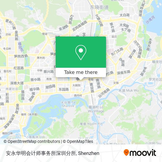 安永华明会计师事务所深圳分所 map