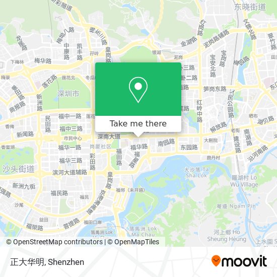 正大华明 map