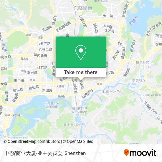 国贸商业大厦-业主委员会 map