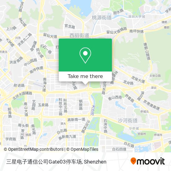 三星电子通信公司Gate03停车场 map