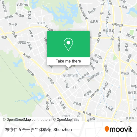 布惊仁五合一养生体验馆 map