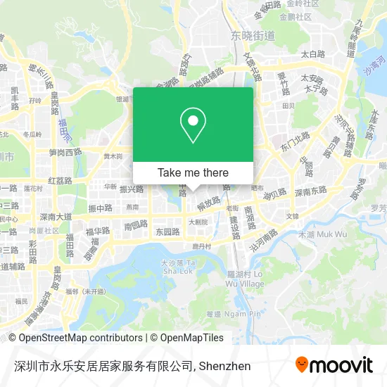 深圳市永乐安居居家服务有限公司 map