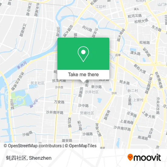 蚝四社区 map