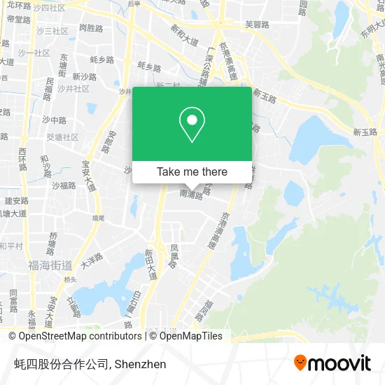 蚝四股份合作公司 map