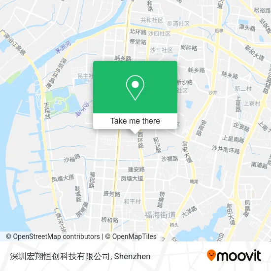 深圳宏翔恒创科技有限公司 map