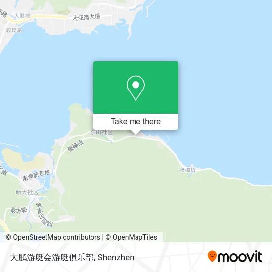 大鹏游艇会游艇俱乐部 map