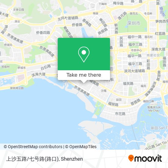 上沙五路/七号路(路口) map