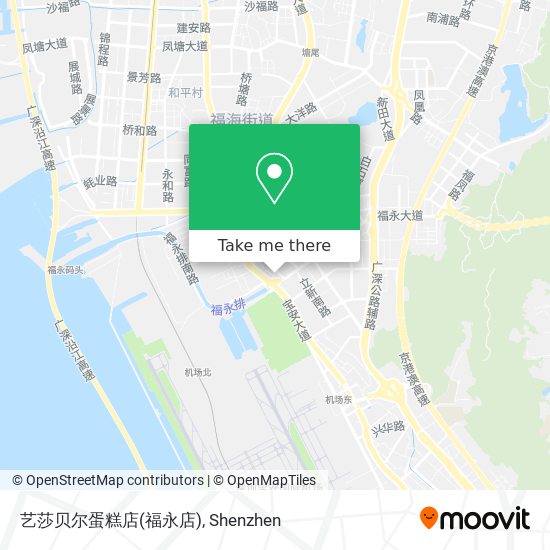 艺莎贝尔蛋糕店(福永店) map