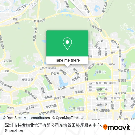 深圳市特发物业管理有限公司东海景田银座服务中心 map