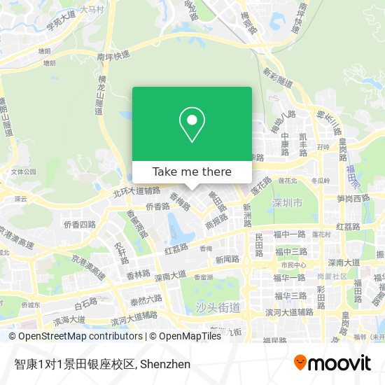 智康1对1景田银座校区 map