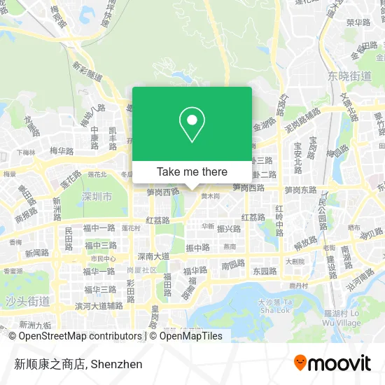 新顺康之商店 map