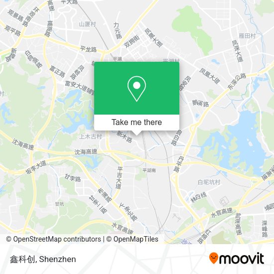 鑫科创 map