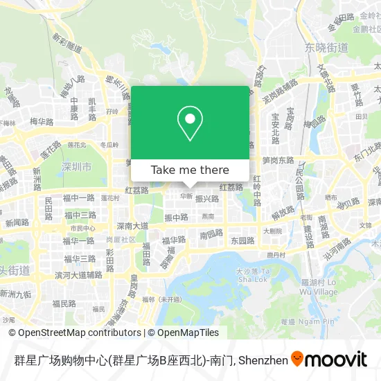 群星广场购物中心(群星广场B座西北)-南门 map